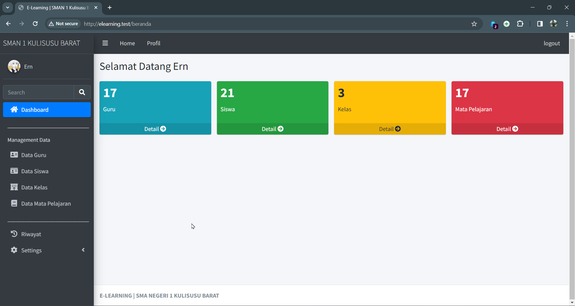 E-Learning System