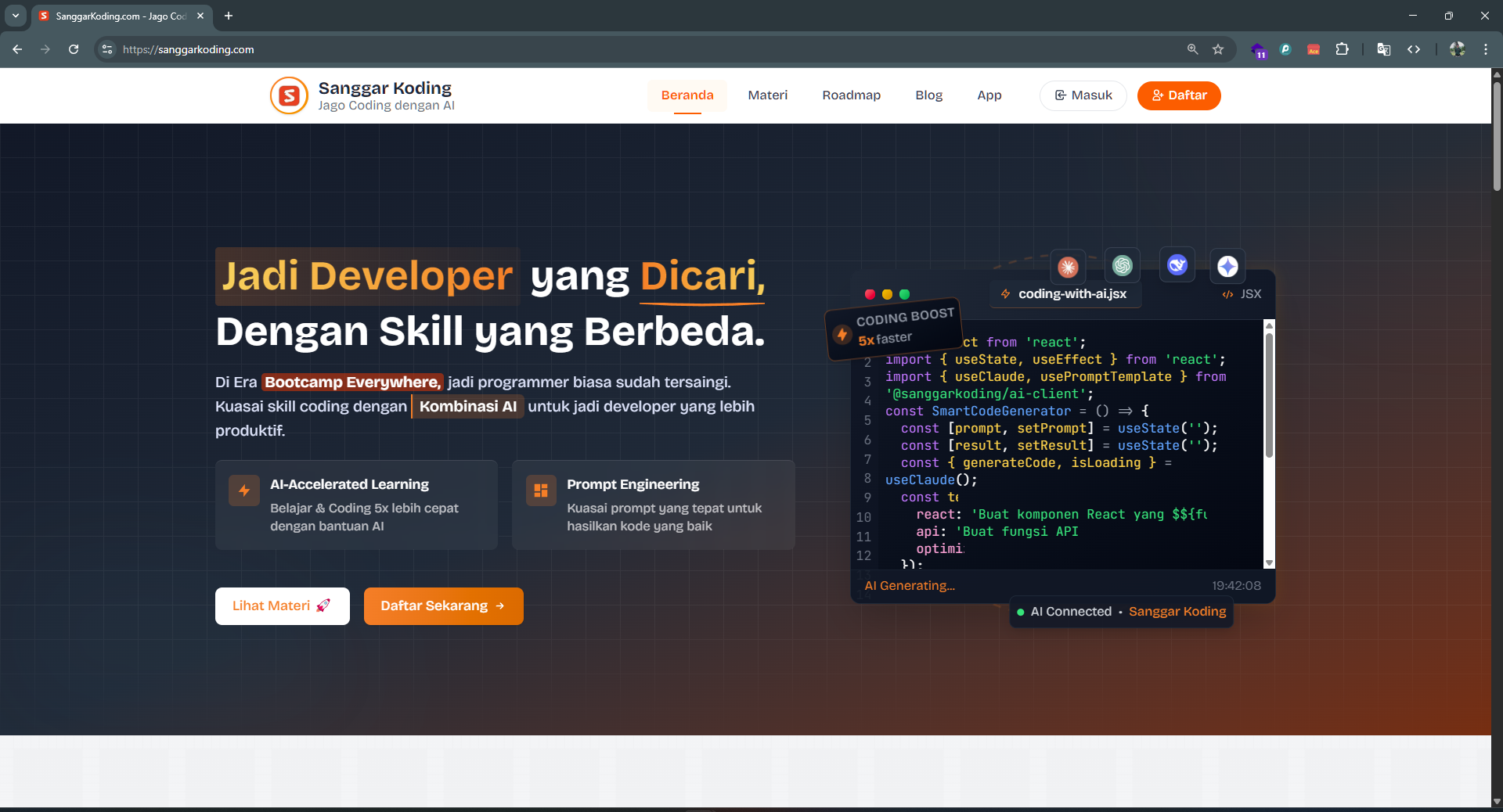 SanggarKoding - Learning Platform